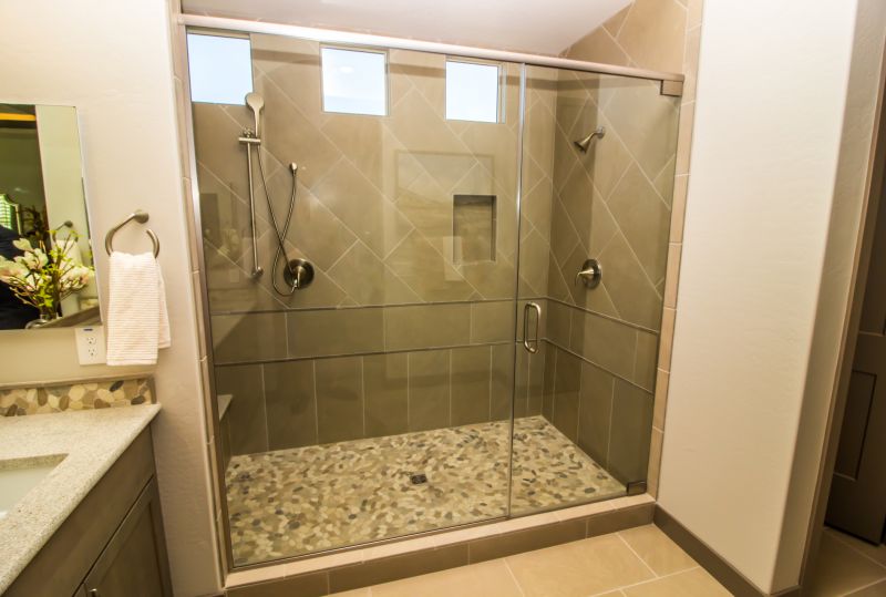 Contemporary Walk-In Shower Design