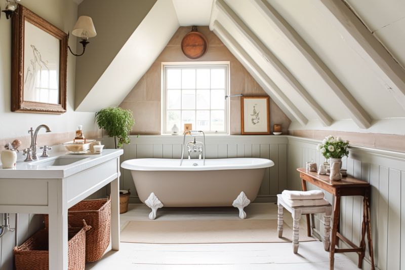 Vintage-Style Bathtub